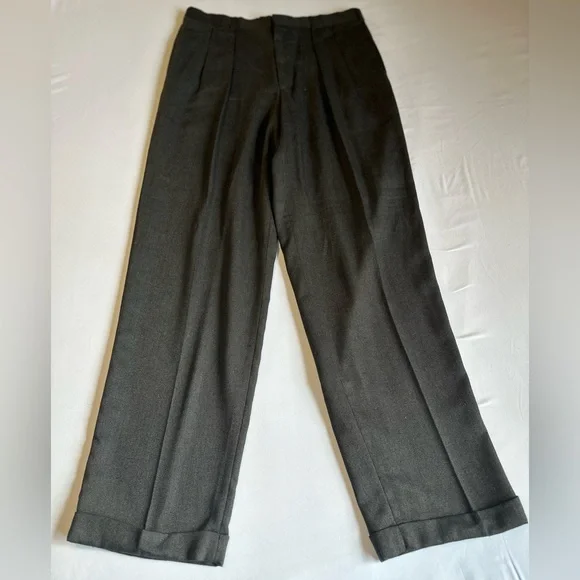 Perry Ellis mens gray dress pants - Picture 3 of 5